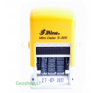 Antspaudas - datatorius Shiny Mini Dater S-300 (DD-MM-MMMM)